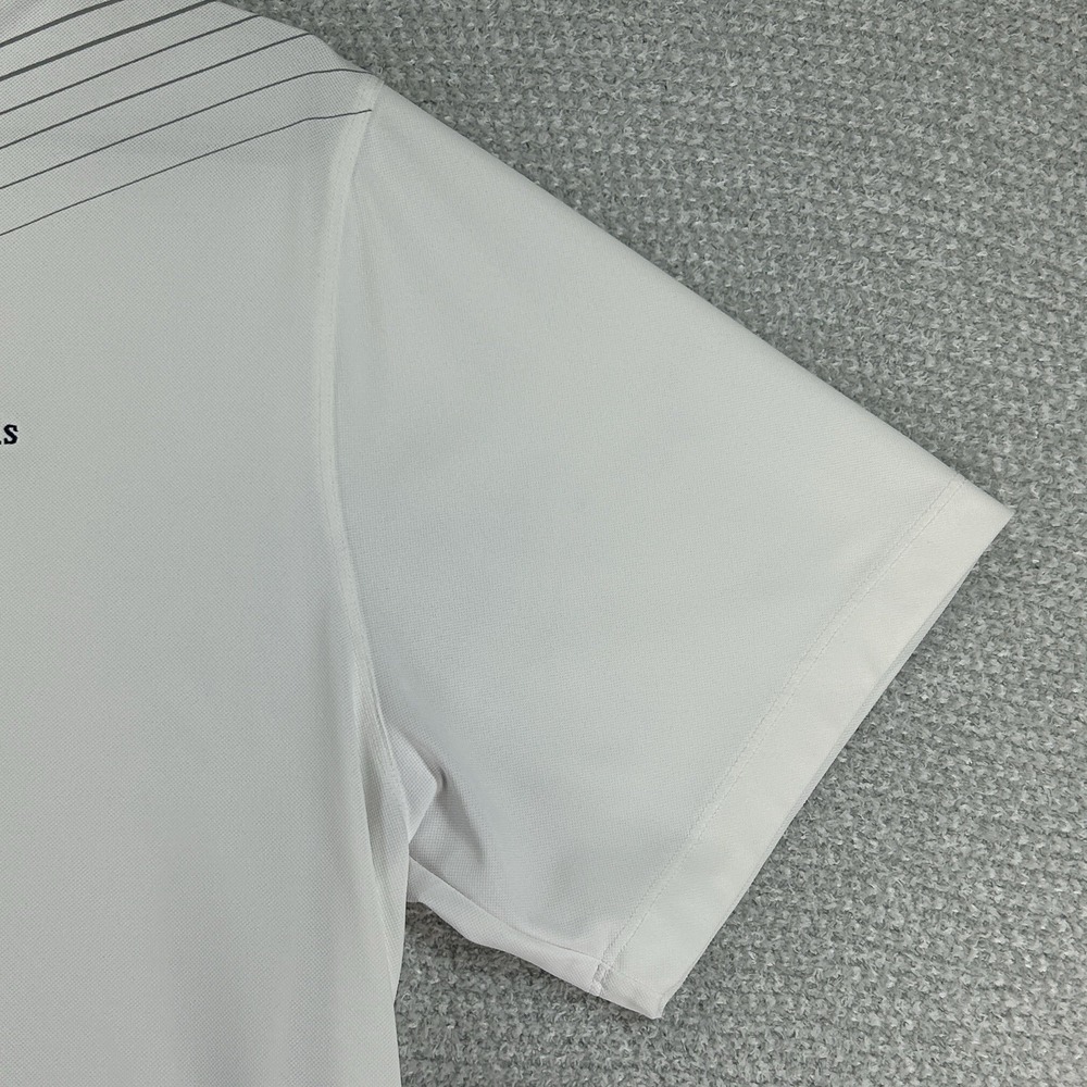 Nike Polo Shirt Mens XL White Striped TPC Sawgrass Players Championship Golf - Picture 4 of 16